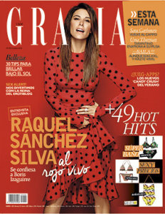 raquel sanchez silva. grazia